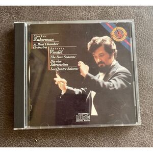 Pinchas Zukerman, St. Paul Chamber Orchestra 1981, Antonio Vivaldi Music‎ CD